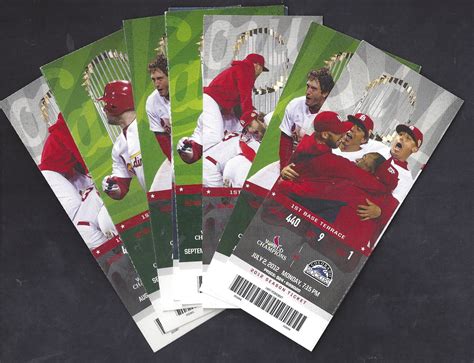 St. Louis Cardinals Tickets .
